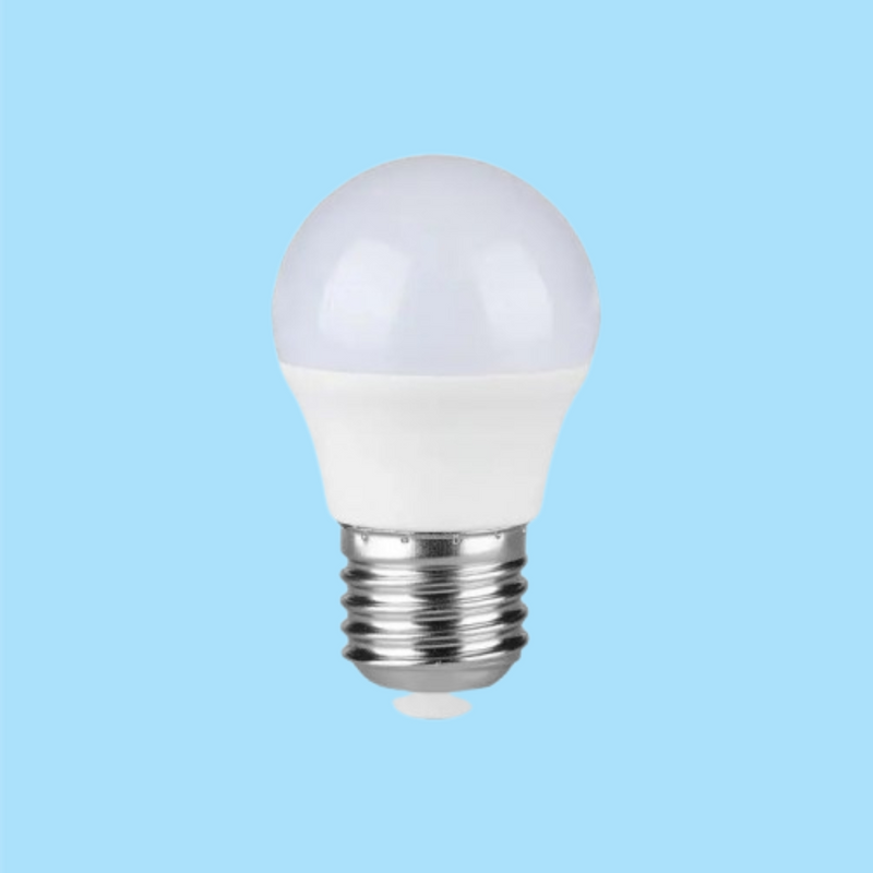 E27 4.5W(470Lm) LED Spuldze, V-TAC, IP20, auksti balta gaisma 6500K