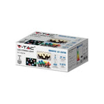 5m 0.5W/лампа (480Lm) 10 LED string, V-TAC, IP44, 270°, теплый белый свет 3000K