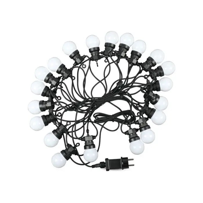 10m 0.5W/pirn (960Lm) LED string, V-TAC, IP44, 270°, soe valge valgus 3000K