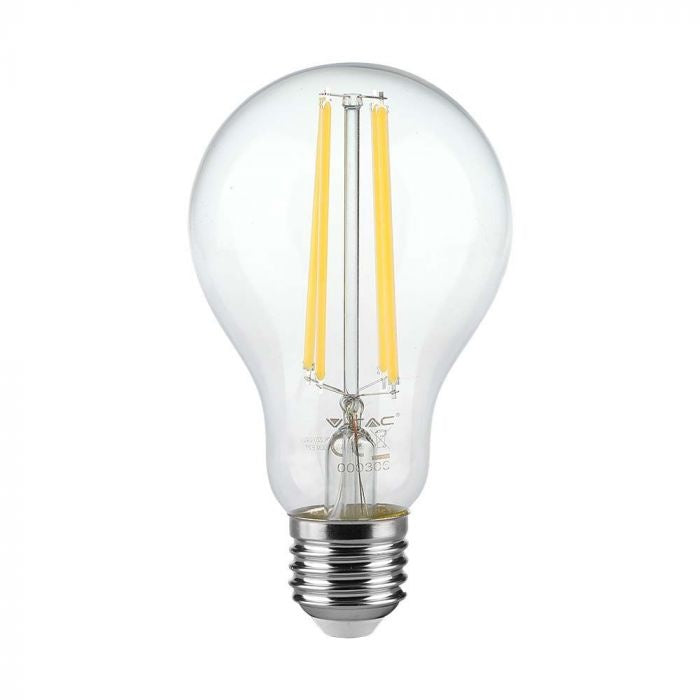 E27 12W(1521Lm) LED-lampa, A60, V-TAC, IP20, varmvitt ljus 3000K