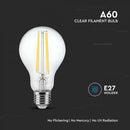 E27 12W(1521Lm) LED-pirn, A60, V-TAC, IP20, soe valge valgus 3000K