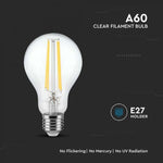 E27 12W(1521Lm) LED-lampa, A60, V-TAC, IP20, varmvitt ljus 3000K