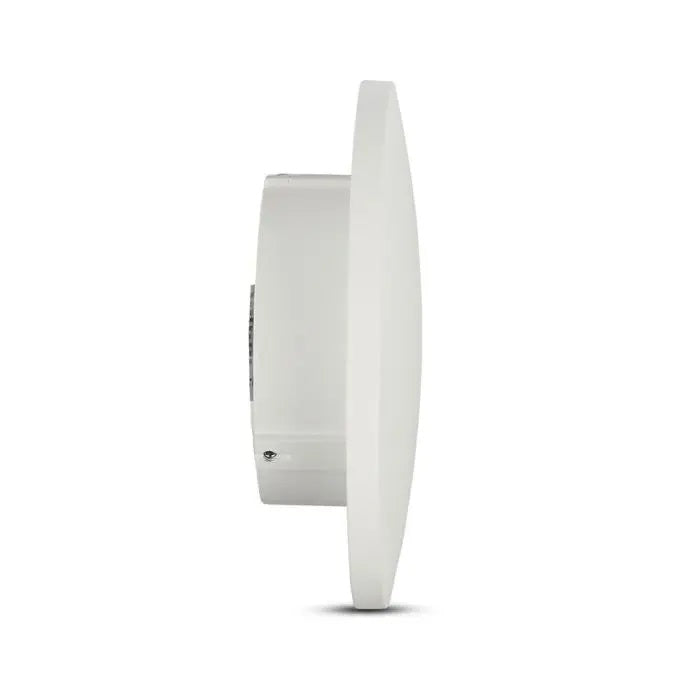 8W(1280Lm) LED BRIDGELUX fassaadivalgusti, V-TAC, IP65, ümmargune, valge, neutraalne valge 4000K