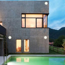 Фасадный светильник 8W(1280Lm) LED BRIDGELUX, V-TAC, IP65, круглый, белый, нейтральный белый 4000K