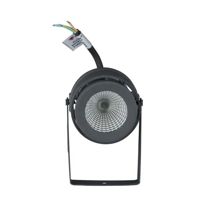 12W(875Lm) V-TAC LED COB ground garden light, IP65, grey, warm white light 3000K