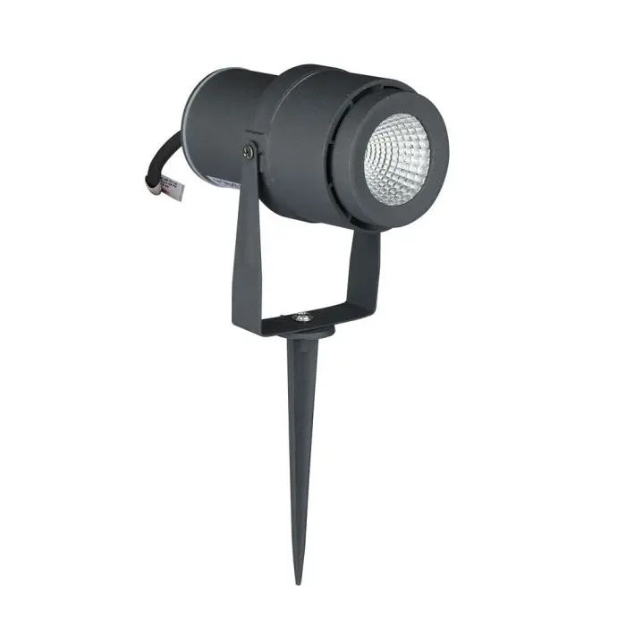 12W(930Lm) V-TAC LED COB Подпольный садовый светильник, IP65, серый, нейтральный белый 4000K