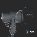 12W(930Lm) V-TAC LED COB ground garden light, IP65, gray, neutral white light 4000K