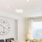 12W(1200Lm) LED-poster, IP20, vit, rund, 3in1(variabel ljustemperatur 3000K,4000K,6400K), V-TAC