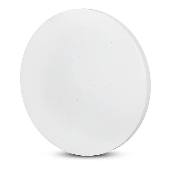 24W(2600Lm) LED-poster, IP20, vit stjärna, rund, 3in1(variabel ljustemperatur 3000K,4000K,6400K), V-TAC
