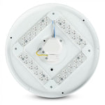 24W(2600Lm) LED-poster, IP20, vit stjärna, rund, 3in1(variabel ljustemperatur 3000K,4000K,6400K), V-TAC