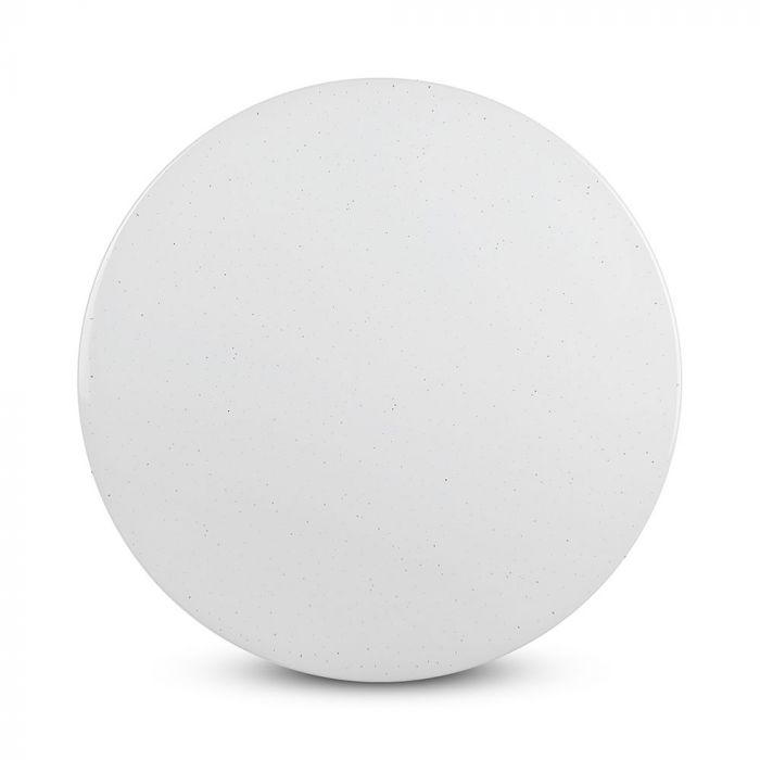 24W(2600Lm) LED-poster, IP20, vit stjärna, rund, 3in1(variabel ljustemperatur 3000K,4000K,6400K), V-TAC