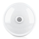 12W(1000Lm) LED poster, white, round, IP20, V-TAC SAMSUNG, with motion sensor, 5 years warranty, cold white 6400K