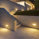 20W(2050Lm) LED Facade light, square shape, V-TAC, IP65, gray, cold white light 6400K