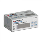 12W(1150Lm) LED-väggarmatur, V-TAC, IP65, grå, fyrkantig, kallvit 6400K