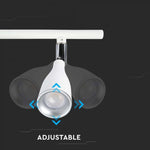13.5W(1000Lm) LED Wall lamp, V-TAC, IP20, warm white light 3000K