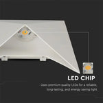 5W(568Lm) LED Facade light, V-TAC, IP65, white, warm white light 3000K