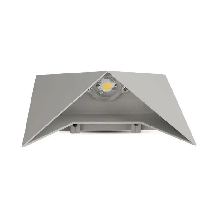5W(645m) LED seinavalgusti, V-TAC, IP65, hall, neutraalne valge 4000K