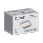 5W(800Lm) LED-fassaadivalgusti, V-TAC, IP65, valge, soe valge valgus 3000K