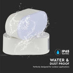 5W(800Lm) LED-fassaadivalgusti, V-TAC, IP65, valge, soe valge valgus 3000K