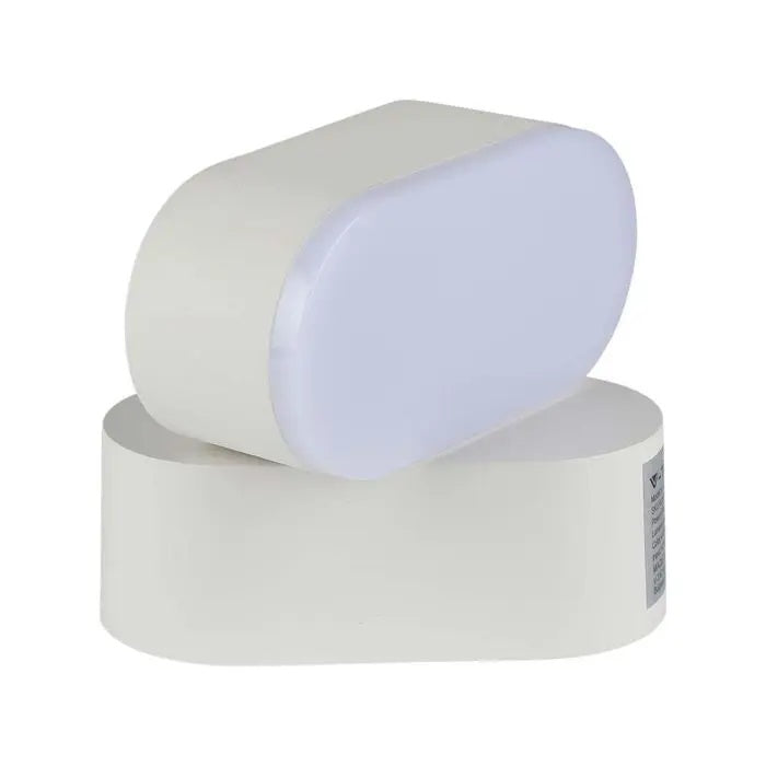 Фасадный светодиодный светильник 5W(800Lm), V-TAC, IP65, белый, теплый белый свет 3000K
