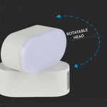 5W(800Lm) LED fasādes gaismeklis, V-TAC, IP65, balts, neitrāli balta gaisma 4000K