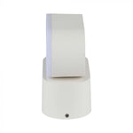 5W(800Lm) LED fasādes gaismeklis, V-TAC, IP65, balts, neitrāli balta gaisma 4000K