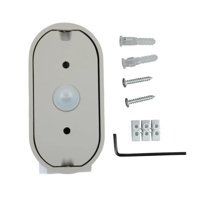 5W(800Lm) LED fasadarmatur, V-TAC, IP65, grå, neutralvit 4000K