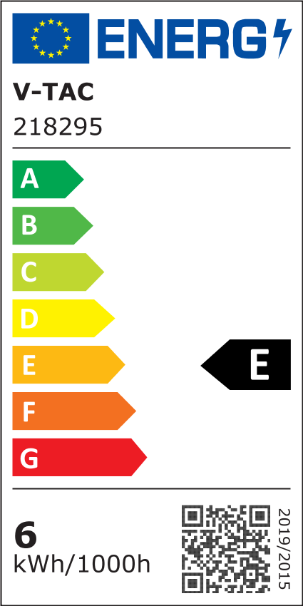 4W(450Lm) LED-fasadarmatur, V-TAC, IP65, vit, varmvitt ljus 3000K