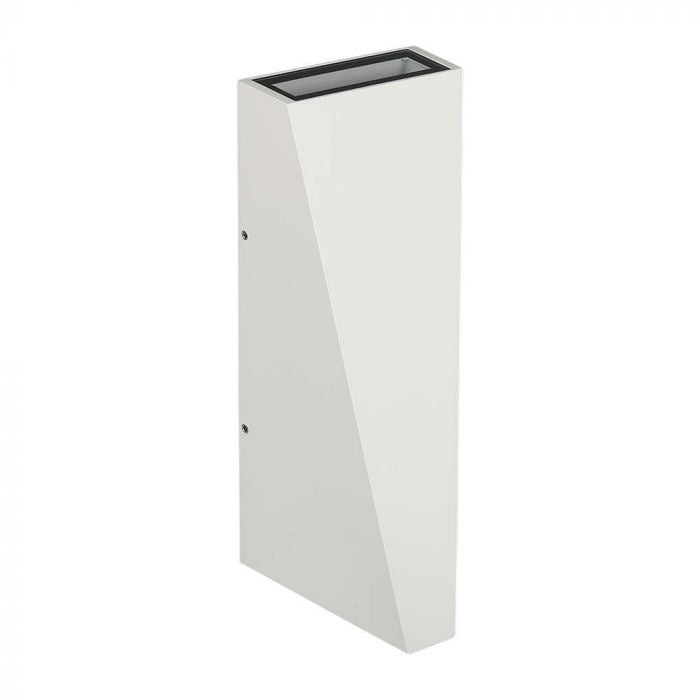 4W(450Lm) LED-fasadarmatur, V-TAC, IP65, vit, varmvitt ljus 3000K