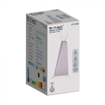 4W(450Lm) LED-fasadarmatur, V-TAC, IP65, vit, varmvitt ljus 3000K