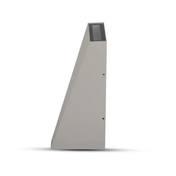 Фасадный светодиодный светильник 4W(450Lm), V-TAC, IP65, серый, теплый белый свет 3000K