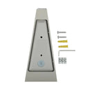 Фасадный светодиодный светильник 4W(450Lm), V-TAC, IP65, серый, теплый белый свет 3000K