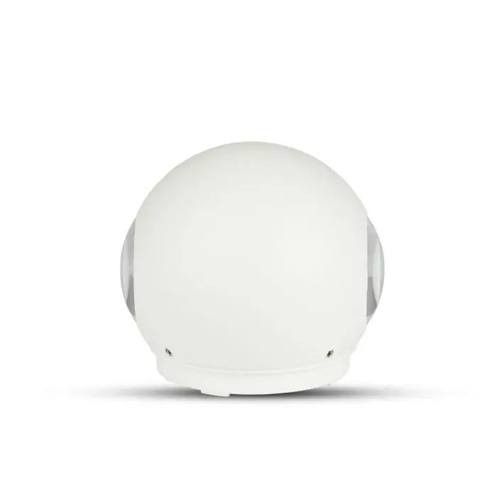 4W(476Lm) LED seinavalgusti, V-TAC, IP65, ümmargune, valge, neutraalne valge valgus 4000K