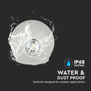 Фасадный светодиодный светильник 4W(450Lm), V-TAC, IP65, серый, нейтральный белый 4000K