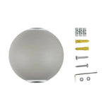 4W(450Lm) LED Facade light, V-TAC, IP65, grey, warm white light 3000K