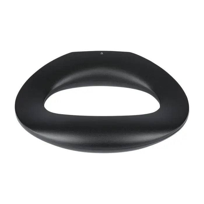 9W(1070Lm) LED Fasādes gaismeklis, IP20, melns, silti balta gaisma 3000K