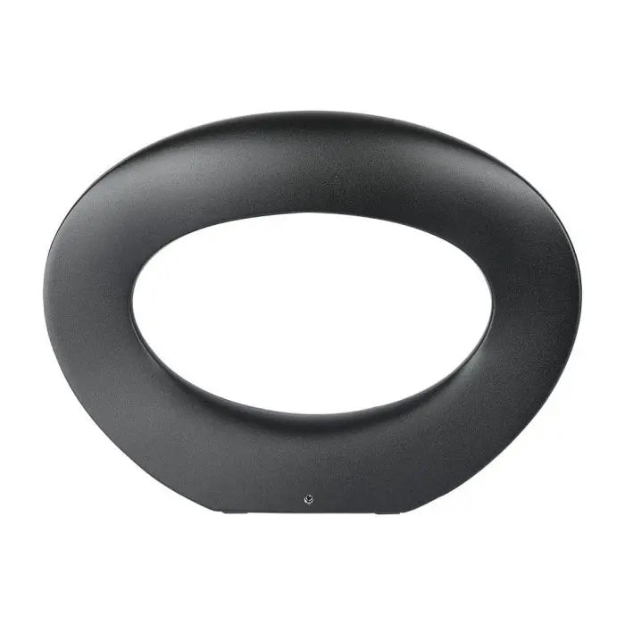 Фасадный светодиодный светильник 9W(1070Lm), IP20, черный, теплый белый свет 3000K