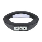 9W(1070Lm) LED Fasādes gaismeklis, IP20, melns, silti balta gaisma 3000K