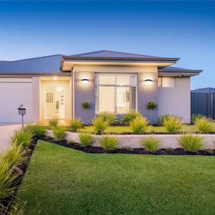 Фасадный светодиодный светильник 9W(1070Lm), IP20, черный, теплый белый свет 3000K