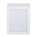 12W(1350Lm) LED seinavalgusti, V-TAC, IP65, valge, neutraalne valge 4000K