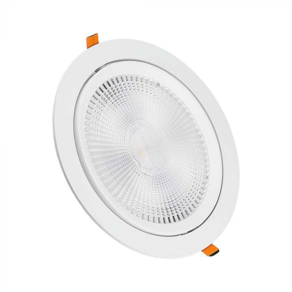 10W(1075Lm) LED round ceiling light, V-TAC SAMSUNG, IP20, warranty 5 years, neutral white light 4000K