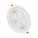10W(1060Lm) LED round ceiling light, V-TAC SAMSUNG, IP20, warranty 5 years, cold white light 6400K