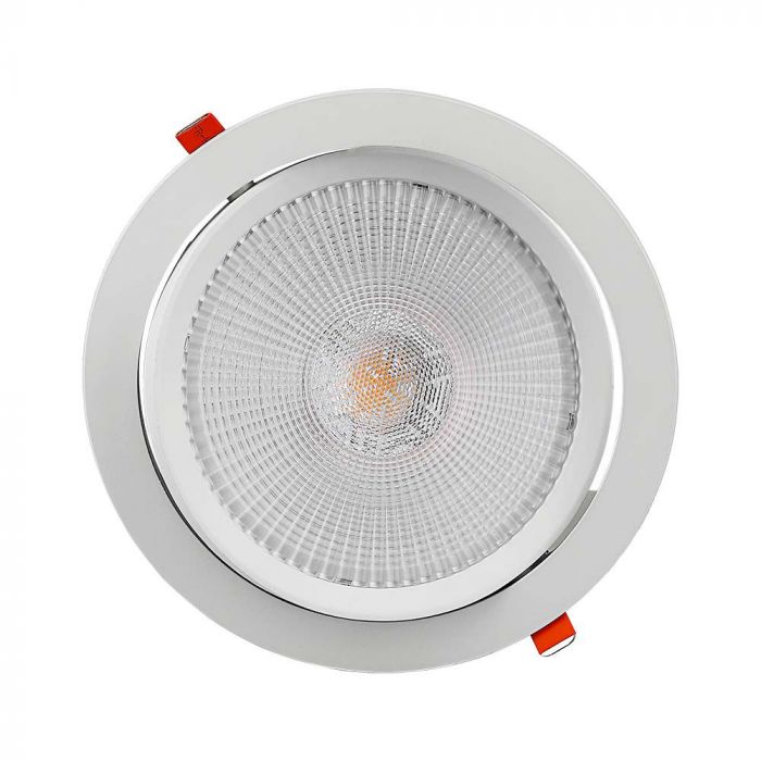 10W (1075Lm) LED ümmargune laevalgusti, V-TAC SAMSUNG, IP20, 5-aastane garantii, neutraalne valge 4000K