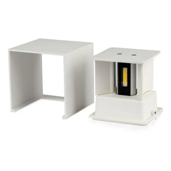 11W(1360Lm) LED BRIDGELUX wall light, V-TAC, IP65, white, warm white light 3000K