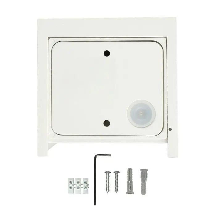 11W(1360Lm) LED BRIDGELUX wall light, V-TAC, IP65, white, warm white light 3000K