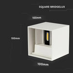 11W(1360Lm) LED BRIDGELUX wall light, V-TAC, IP65, white, warm white light 3000K