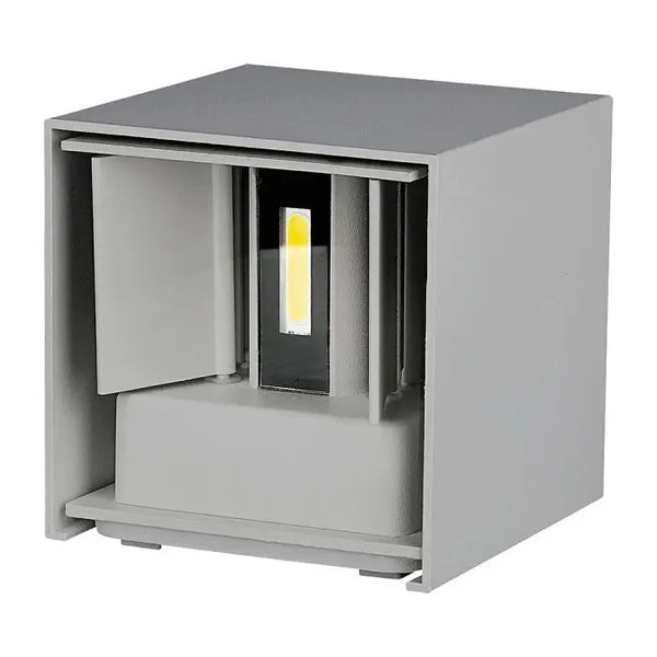 Настенный светильник 11W(1360Lm) LED BRIDGELUX, V-TAC, IP65, серый, теплый белый свет 3000K