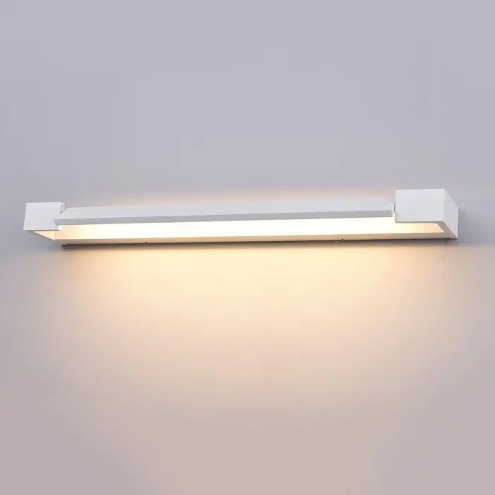 16W(2150Lm) LED dekoratīvs sienas gaismeklis, V-TAC, IP44, balts, silti balta gaisma 3000K