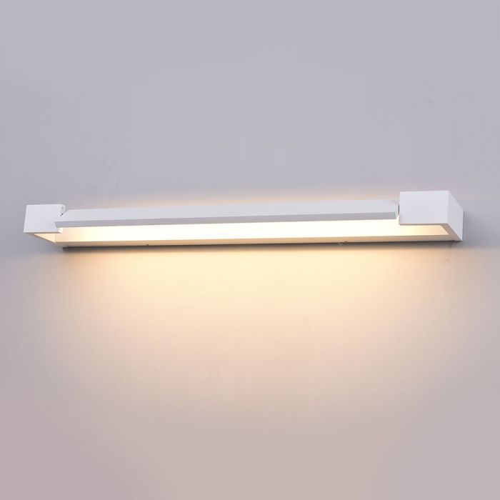 18W(1800Lm) LED dekoratīvs sienas gaismeklis, V-TAC, IP44, balts, neitrāli balta gaisma 4000K