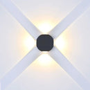 Настенный светодиодный светильник 4W(428Lm), V-TAC, IP65, черный, нейтральный белый 4000K